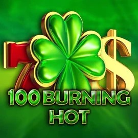 Official Slots logo: 100 Burning Hot by Amusnet Interactive at Pistolo Casino