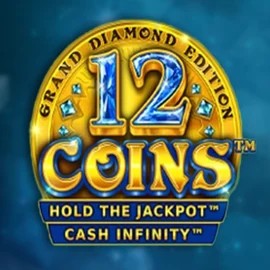 12 Coins Grand Diamond Edition by Wazdan, showcased at pistolo.eu – game logo