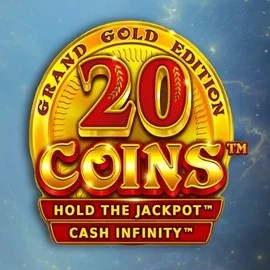 20 Coins Grand Gold Edition logo – Slots by Wazdan at Pistolo Casino