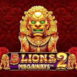 5 Lions Megaways 2 slot logo by Pragmatic Play at Pistolo Casino