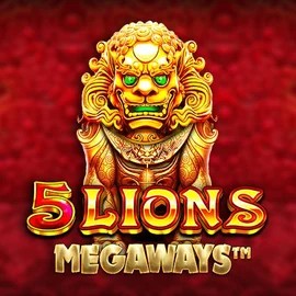 5 Lions Megaways logo by Pragmatic Play at Pistolo Casino