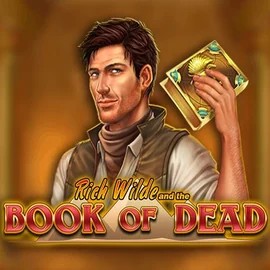 Book of Dead logo by Play’n GO at Pistolo Casino