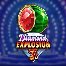 Diamond Explosion 7s slot logo by RubyPlay at Pistolo Casino