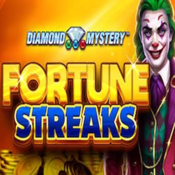 Diamond Mystery Fortune Streaks by Greentube, showcased at pistolo.eu – game logo