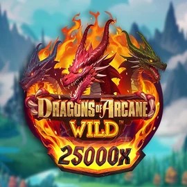 Dragons of Arcane Wild by Foxium, showcased at pistolo.eu – game logo