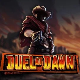 Duel At Dawn casino game by Hacksaw Gaming – featured logo at Pistolo Casino