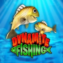 Dynamite Fishing logo by Inspired Gaming at Pistolo Casino