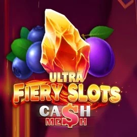 Fiery Slots Cash Mesh Ultra by BF Games, showcased at pistolo.eu – game logo