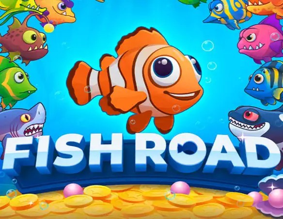 Play the Fish Road slot by InOut on Pistolo Casino