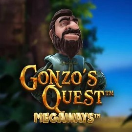 Logo of Gonzo's Quest Megaways from Red Tiger Gaming at Pistolo Casino