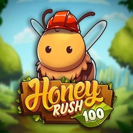 Honey Rush 100 slot visual from Play’n GO available on pistolo.eu