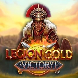 Legion Gold Victory! casino game by Play’n GO – featured logo at Pistolo Casino