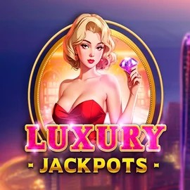 Luxury Jackpots logo – Jackpots by Triple Cherry at Pistolo Casino