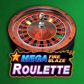 Table Games logo of Mega Fire Blaze Roulette from Playtech at Pistolo Casino