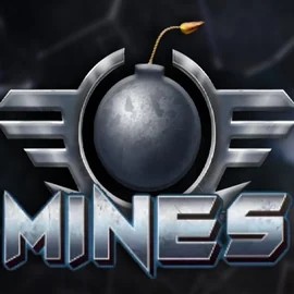 Mines logo by Turbo Games at Pistolo Casino