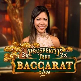 Prosperity Tree Baccarat by Evolution, showcased at pistolo.eu – game logo