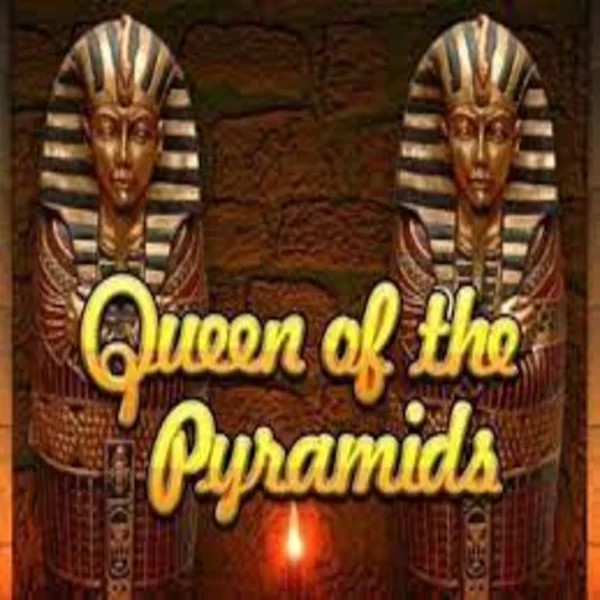 Queen of the Pyramids by Playtech, showcased at pistolo.eu – game logo