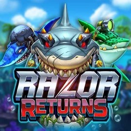 Razor Returns game by Push Gaming – logo hosted on Pistolo Casino