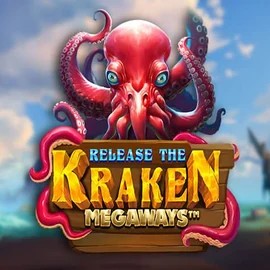Release the Kraken Megaways logo – Slots by Pragmatic Play at Pistolo Casino