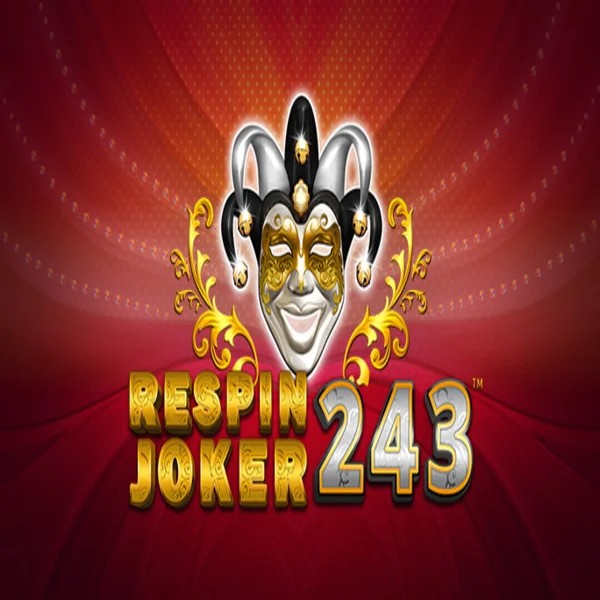 Respin Joker 243 slot logo by SYNOT Games at Pistolo Casino