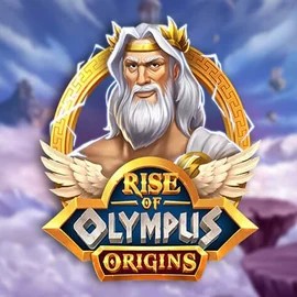 Rise of Olympus Origins slot logo by Play’n GO at Pistolo Casino