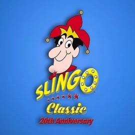 Slingo Classic 20th Anniversary slot icon by Slingo, available at Pistolo Casino