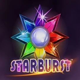 Starburst game by NetEnt – logo hosted on Pistolo Casino