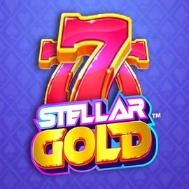 Slots logo of Stellar Gold from Snowborn Games at Pistolo Casino