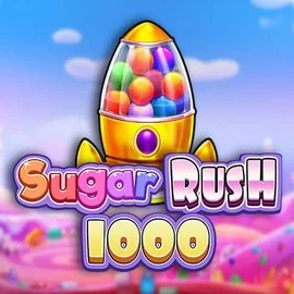 Sugar Rush 1000 logo by Pragmatic Play Pistolo Casino