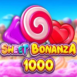 Sweet Bonanza 1000 logo – Slots by Pragmatic Play at Pistolo Casino