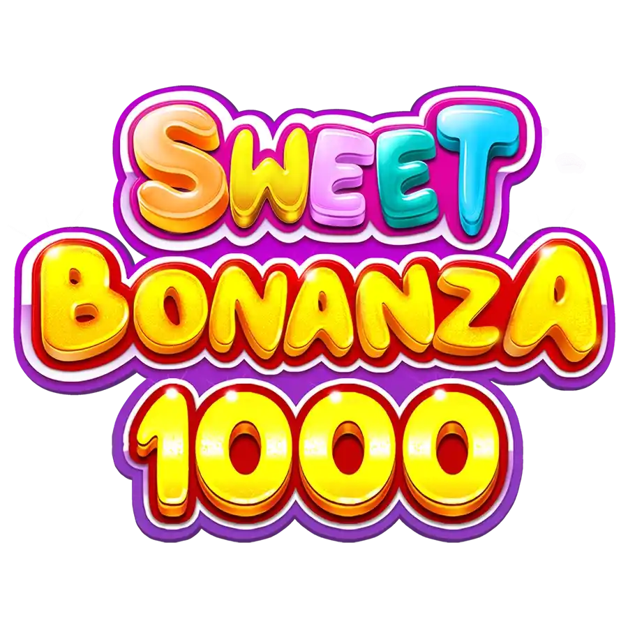 Sweet Bonanza 1000 logo by Pragmatic Play at Pistolo CasinoSweet Bonanza 1000