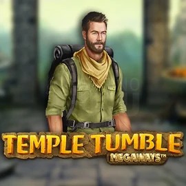 Temple Tumble Megaways logo by Relax Gaming at Pistolo Casino