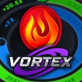 Official Casino logo: Vortex (Turbo Games) by Turbo Games at Pistolo Casino