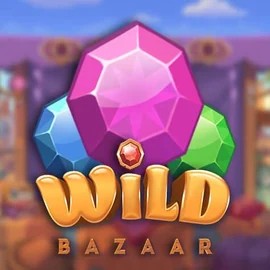 Wild Bazaar slot logo by NetEnt at Pistolo Casino
